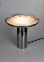 Retro-futuristische Stahl-Tischleuchte 45-23 Cbb-St AG