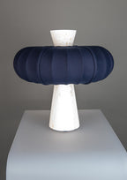 Andorra Table Lamp | White Travertine