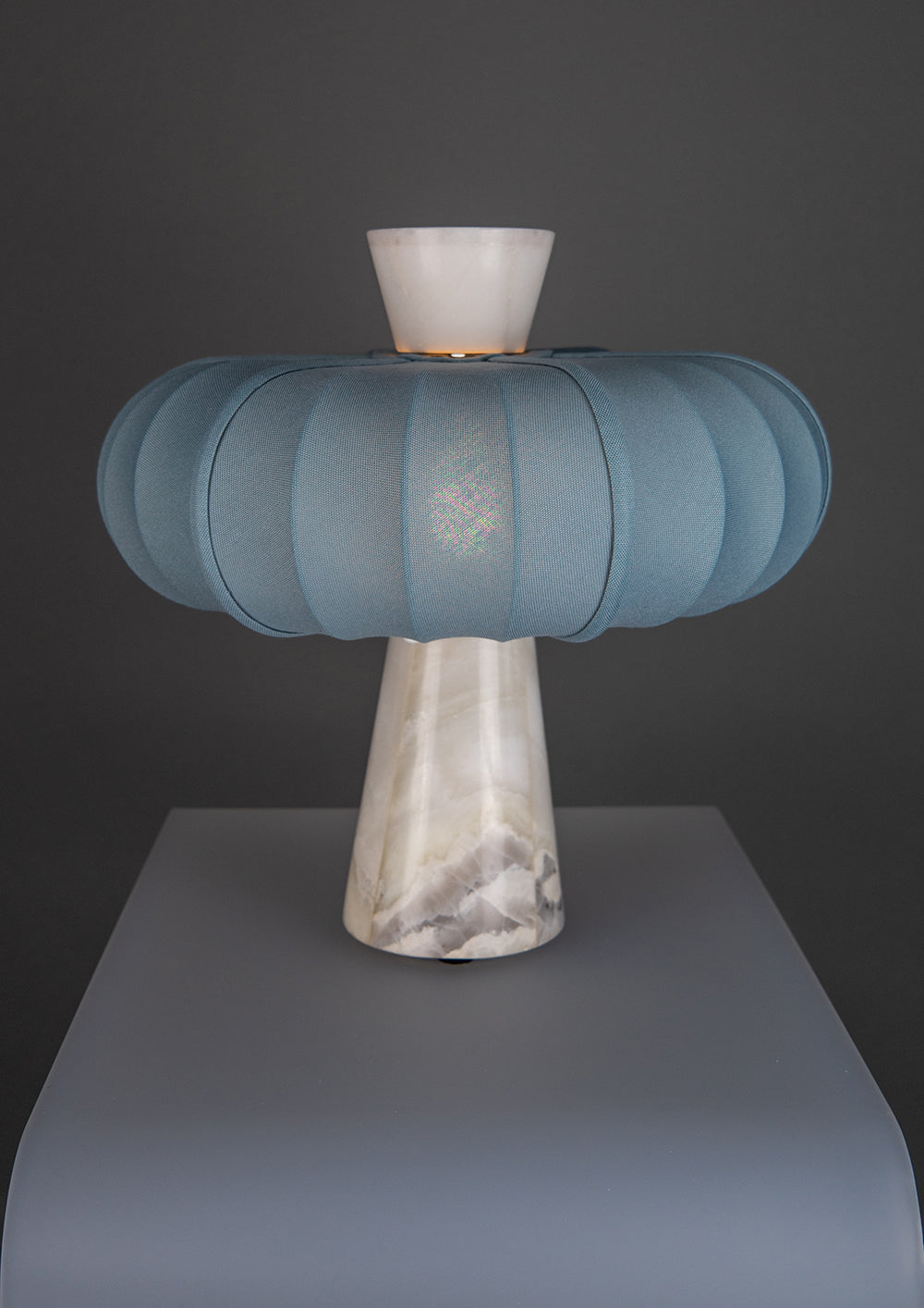 Andorra Table Lamp | Indigo Grey, Bright Dawn | Sample Piece