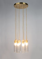 Modern Satin Brass Pendant 02-60 C-Bs AG