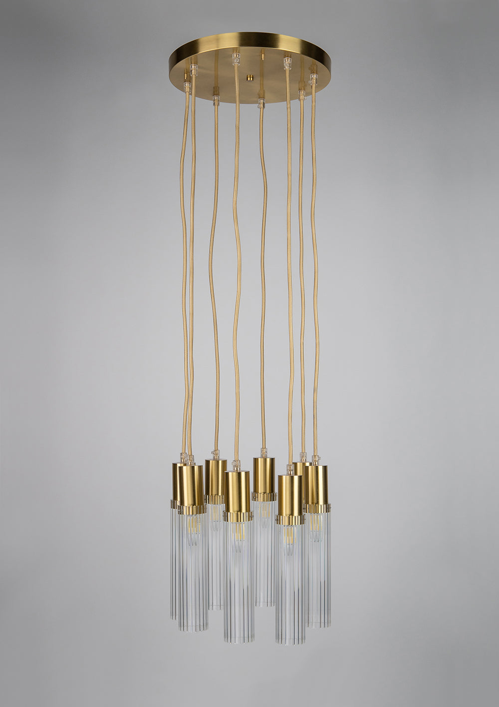 Modern Satin Brass Pendant 02-58 C-Bs ZL